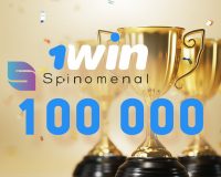 1win проводит турнир Spinomenal на призовой фонд 100 000 EUR