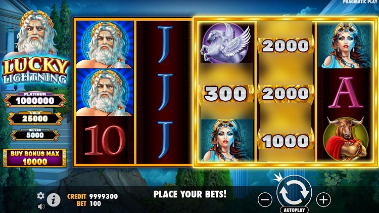 Lucky Lightning основная игра