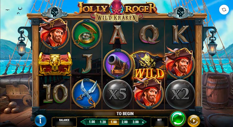 Jolly Roger Wild Kraken