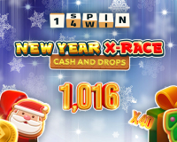 Провайдер 1spin4win заявил о предстоящем начале новогодней акции New Year X-Race в формате Cash&Drops