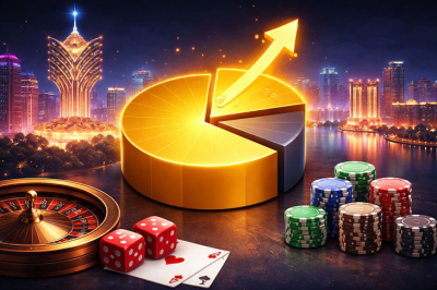 Доля игорного бизнеса в структуре налогов Макао составляет 83%