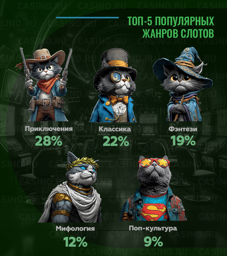 Топ-5 жанров