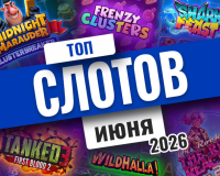 Топ-10 слотов июня 2026 года