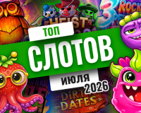 Топ-10 слотов июля 2026