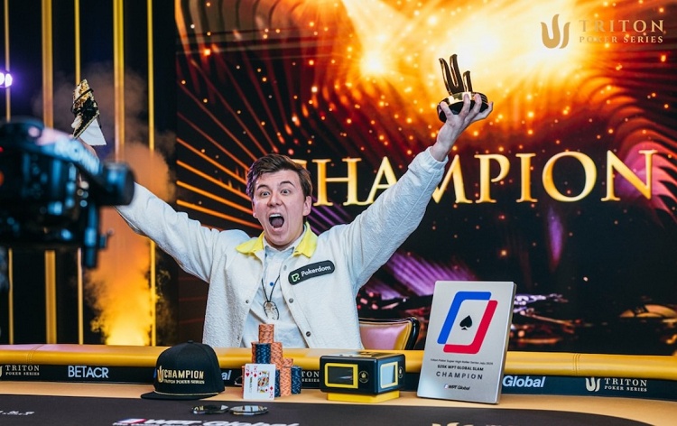 Анатолий Филатов после победы на Triton Poker Series