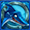 Синяя акула в Razor Shark