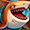 Оранжевая акула в Razor Shark