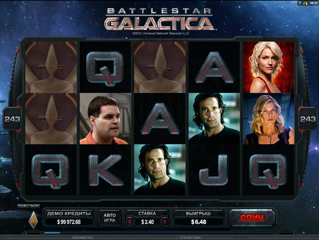 Play battlestar galactica slot