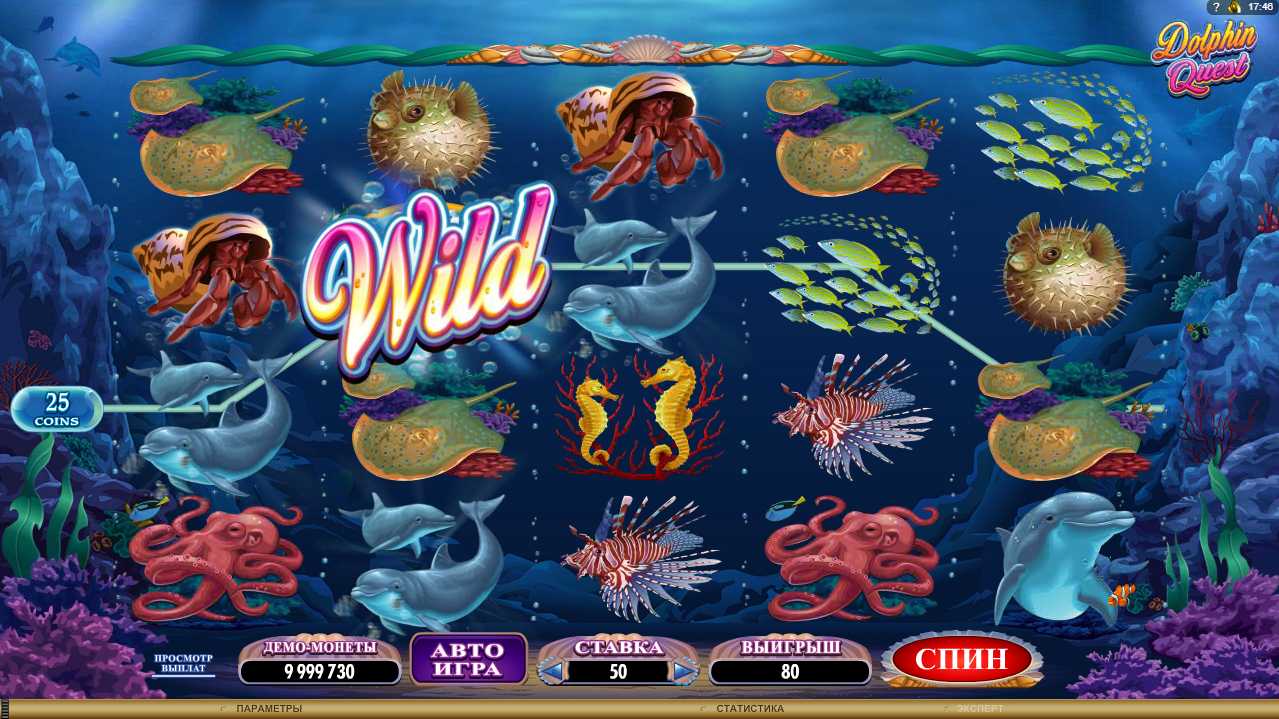 Dolphin Quest (Долфин Квест) от Microgaming — игровой автомат, играть в  слот бесплатно, без регистрации