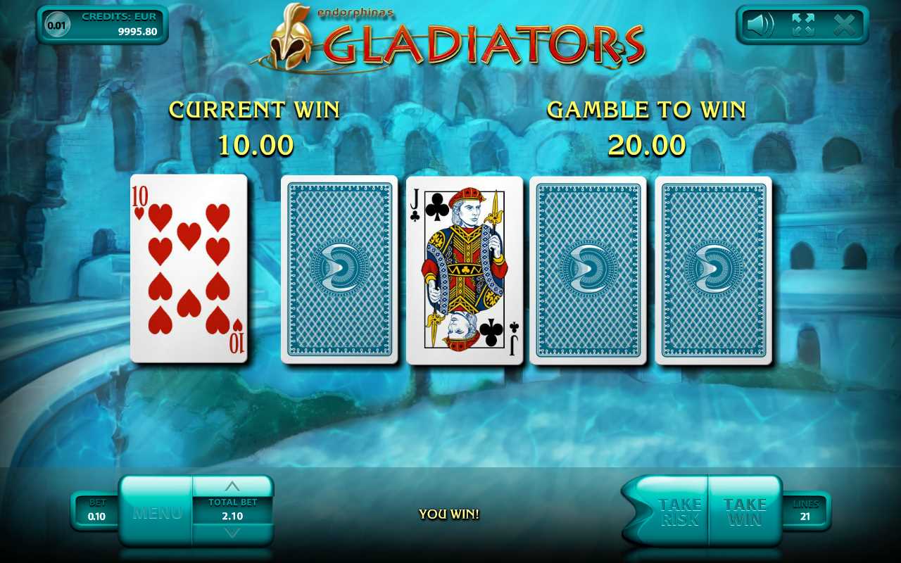 Gladiators (Гладиаторы) от Endorphina — игровой автомат, играть в слот  бесплатно, без регистрации