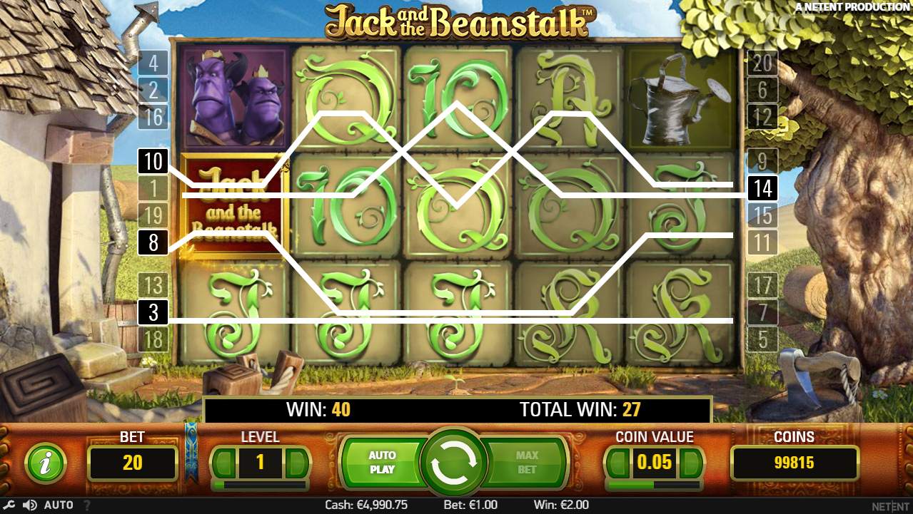 Jack And The Beanstalk Игровой Автомат