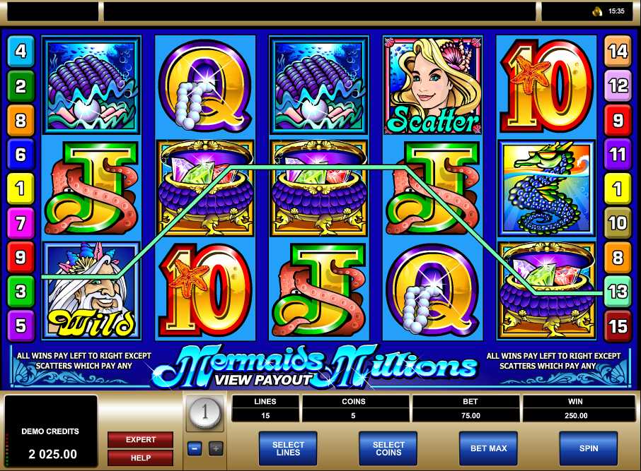 Play mermaid millions slot