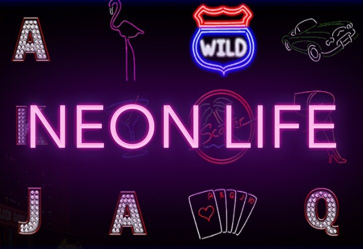 Neon life неоновая жизнь игровой автомат