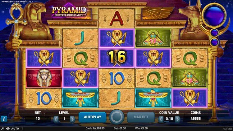 Игровой автомат Pyramid: Quest for immortalitypyramid quest for immortality игровой автомат