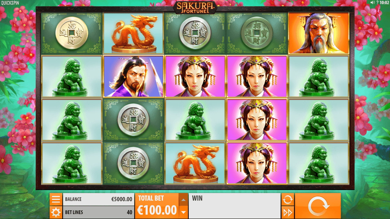 Игровой автомат Sakura Fortune от Quickspin