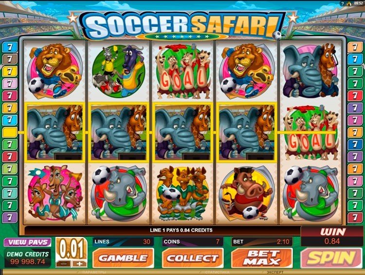 Скачать Бесплатный Онлайн Автомат Soccer Safari