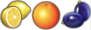Лимон, Апельсин, Слива в 5 Dazzling Hot