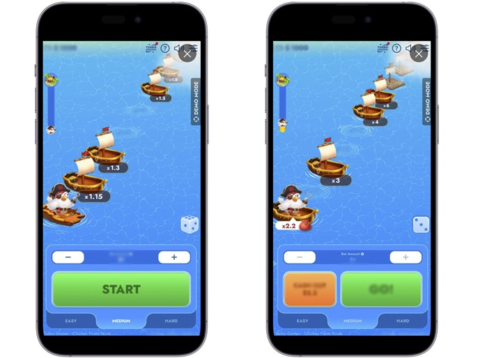 Chicken Pirate Route
